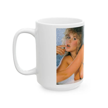 Linda Blair #359 (Vintage Female Icon) White Coffee Mug-Go Mug Yourself