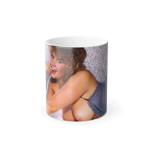 Linda Blair #361 (Vintage Female Icon) Color Changing Coffee Mug 11oz - Go Mug Yourself