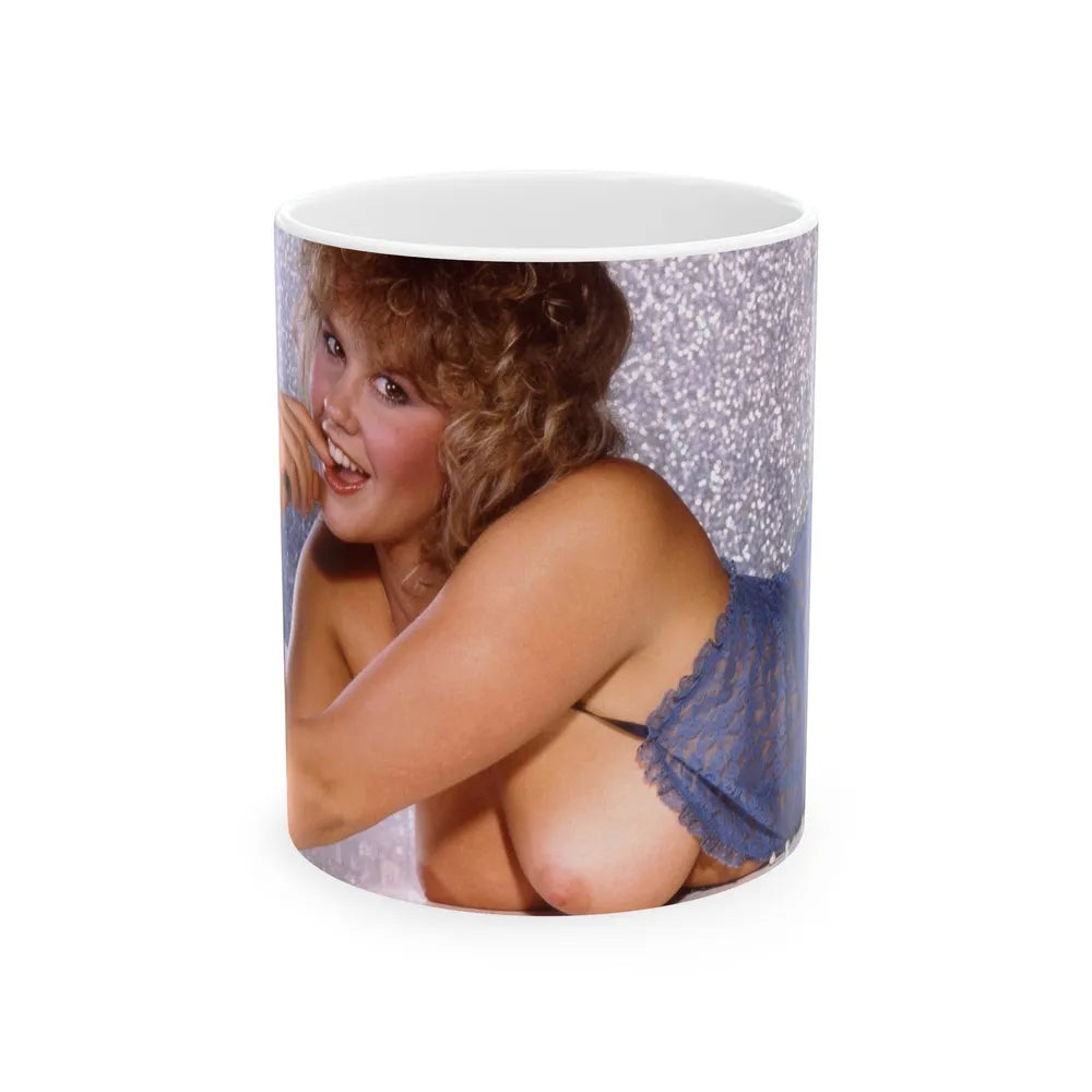 Linda Blair #361 (Vintage Female Icon) White Coffee Mug-11oz-Go Mug Yourself