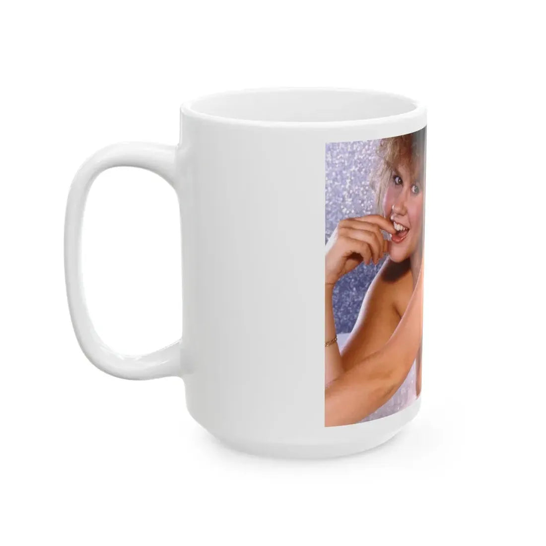 Linda Blair #361 (Vintage Female Icon) White Coffee Mug - Go Mug Yourself