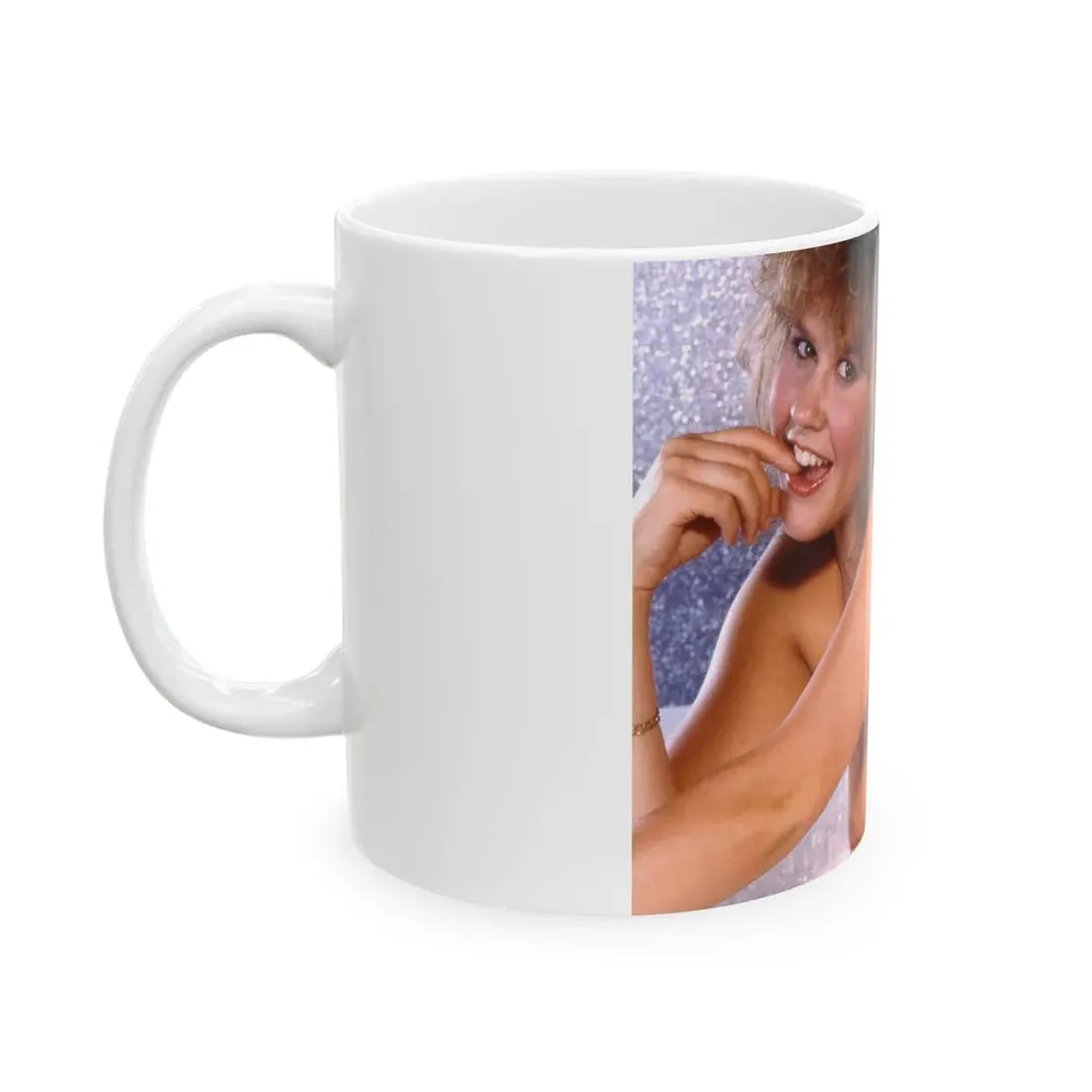 Linda Blair #361 (Vintage Female Icon) White Coffee Mug - Go Mug Yourself