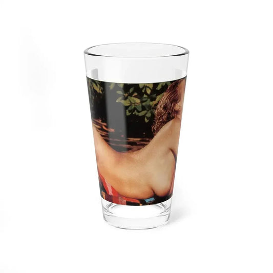 Linda Blair #363 - Topless (Vintage Female Icon) Pint Glass 16oz 16oz - Go Mug Yourself