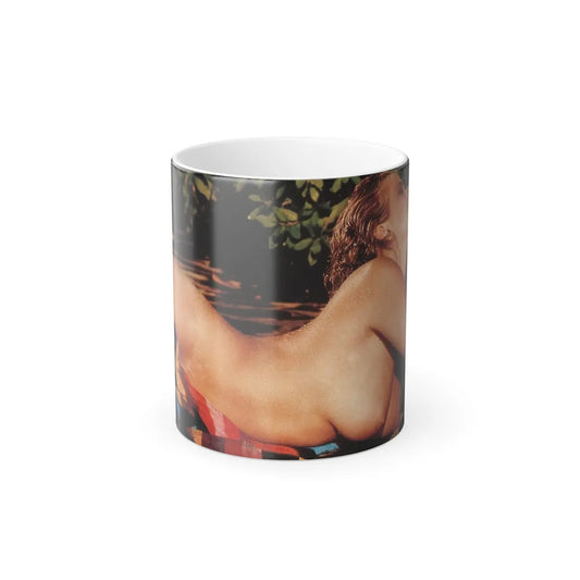 Linda Blair #363 - Topless (Vintage Female Icons) Color Changing Mug 11oz-11oz-Go Mug Yourself