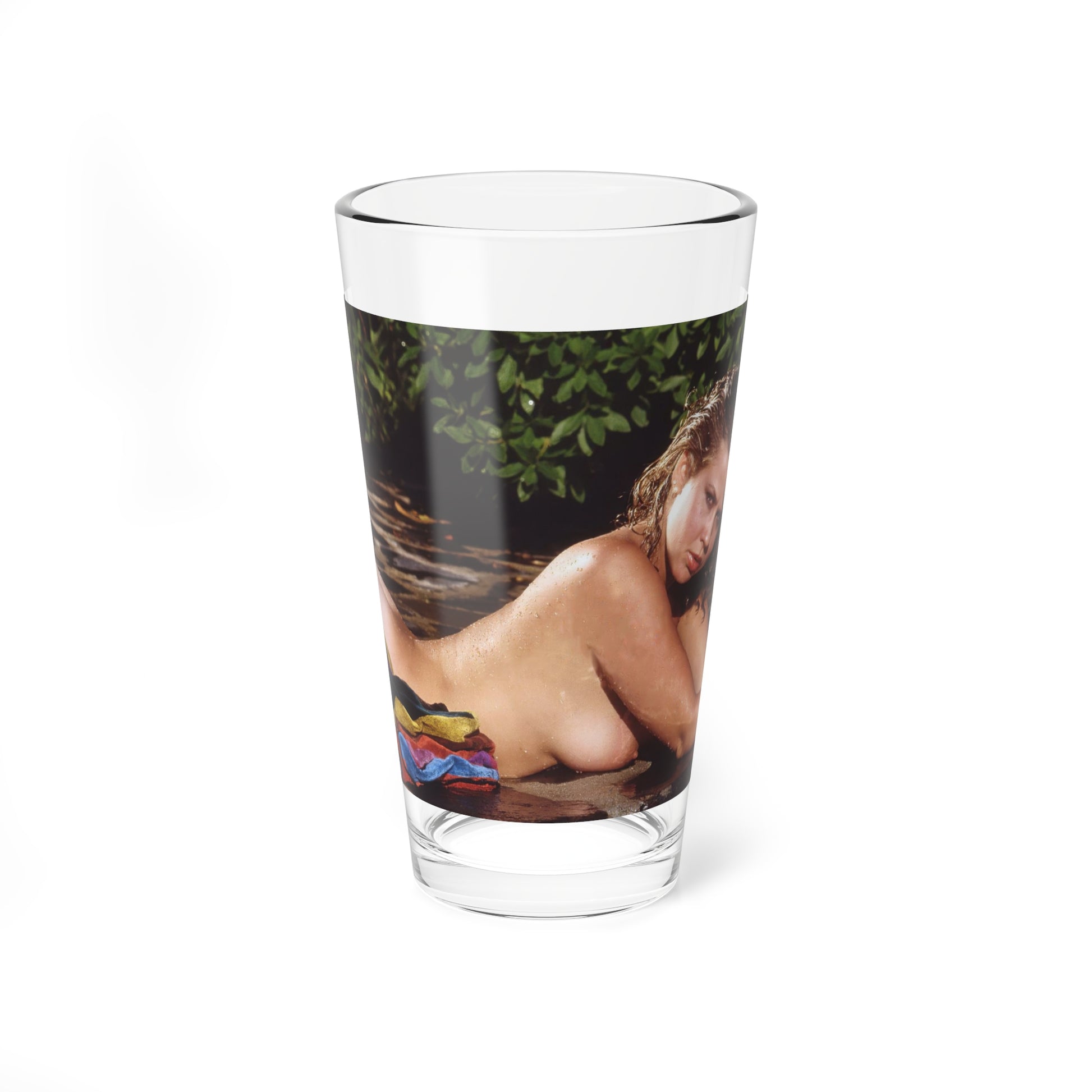 Linda Blair #364 - Topless (Vintage Female Icon) Pint Glass 16oz-16oz-Go Mug Yourself