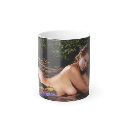 Linda Blair #364 - Topless (Vintage Female Icons) Color Changing Mug 11oz-11oz-Go Mug Yourself