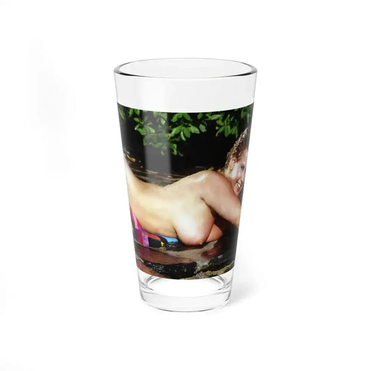 Linda Blair #365 - Topless (Vintage Female Icon) Pint Glass 16oz 16oz - Go Mug Yourself