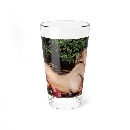Linda Blair #366 - Topless 1 (Vintage Female Icon) Pint Glass 16oz 16oz - Go Mug Yourself