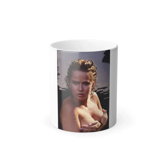 Linda Blair #367 - Underewater & Topless (Vintage Female Icon) Color Changing Mug 11oz 11oz - Go Mug Yourself