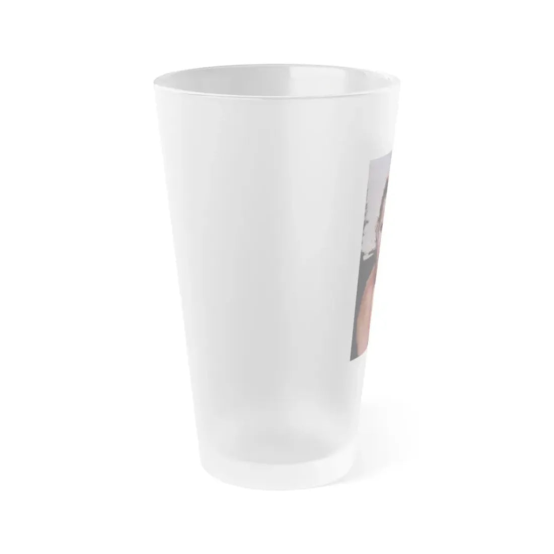Linda Blair #367 - Underewater & Topless (Vintage Female Icon) Frosted Pint Glass 16oz - Go Mug Yourself