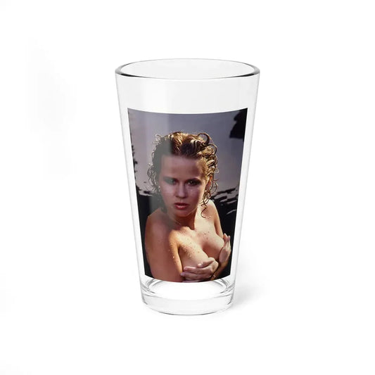 Linda Blair #367 - Underewater & Topless (Vintage Female Icon) Pint Glass 16oz 16oz - Go Mug Yourself