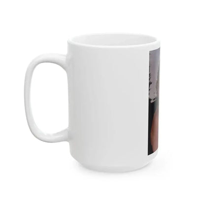 Linda Blair #367 - Underewater & Topless (Vintage Female Icon) White Coffee Mug - Go Mug Yourself