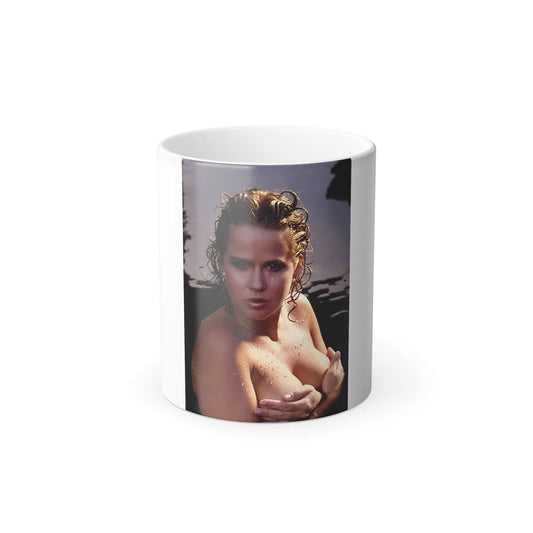 Linda Blair #367 - Underewater & Topless (Vintage Female Icons) Color Changing Mug 11oz-11oz-Go Mug Yourself