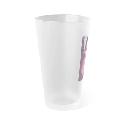 Linda Blair #368 - Underwater & Topless 1 (Vintage Female Icon) Frosted Pint Glass 16oz - Go Mug Yourself