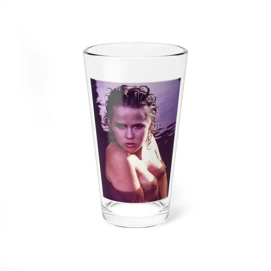 Linda Blair #368 - Underwater & Topless 1 (Vintage Female Icon) Pint Glass 16oz 16oz - Go Mug Yourself