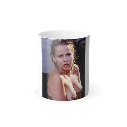 Linda Blair #369 - Underewater & Topless (Vintage Female Icons) Color Changing Mug 11oz-11oz-Go Mug Yourself