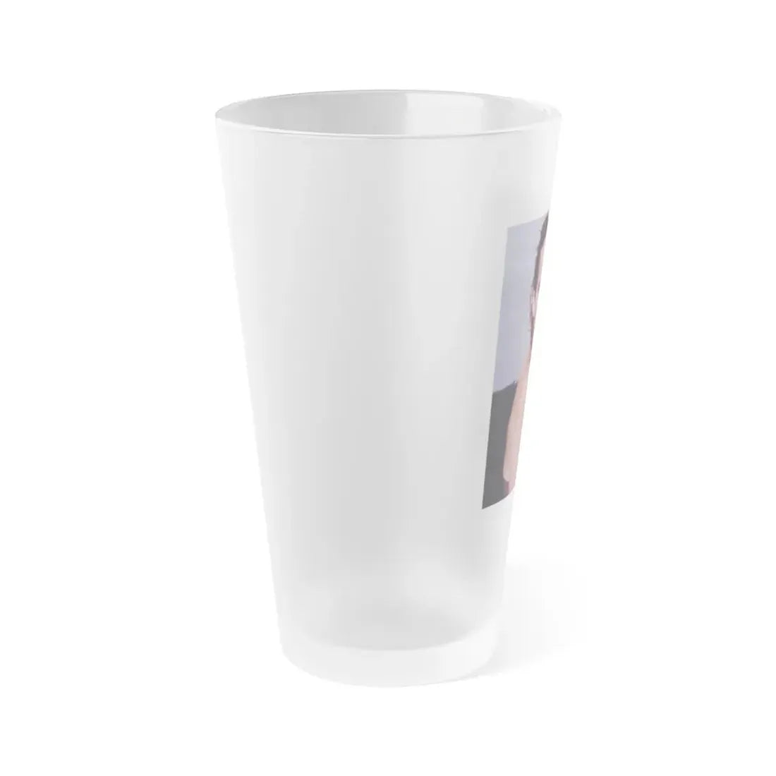 Linda Blair #369 - Underwater & Topless (Vintage Female Icon) Frosted Pint Glass 16oz - Go Mug Yourself