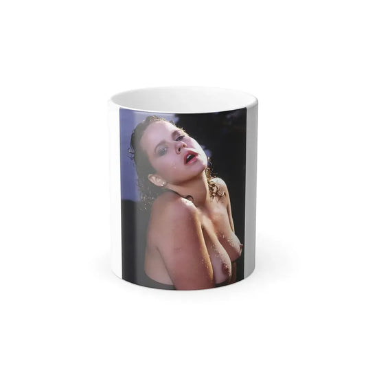 Linda Blair #370 - Underwater & Topless (Vintage Female Icon) Color Changing Mug 11oz 11oz - Go Mug Yourself