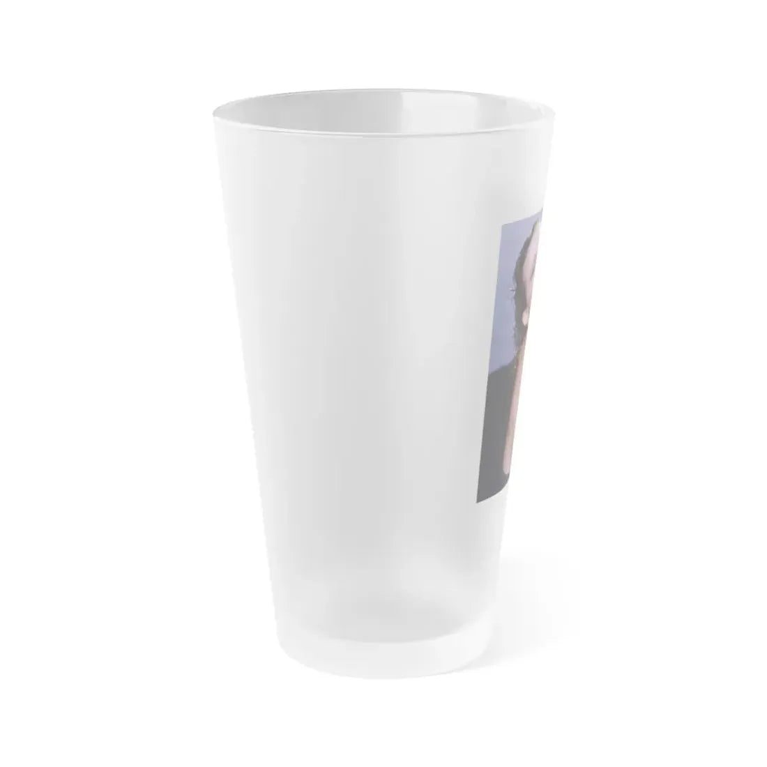 Linda Blair #370 - Underwater & Topless (Vintage Female Icon) Frosted Pint Glass 16oz - Go Mug Yourself