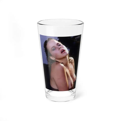 Linda Blair #370 - Underwater & Topless (Vintage Female Icon) Pint Glass 16oz 16oz - Go Mug Yourself