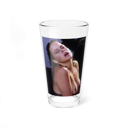 Linda Blair #370 - Underwater & Topless (Vintage Female Icon) Pint Glass 16oz 16oz - Go Mug Yourself