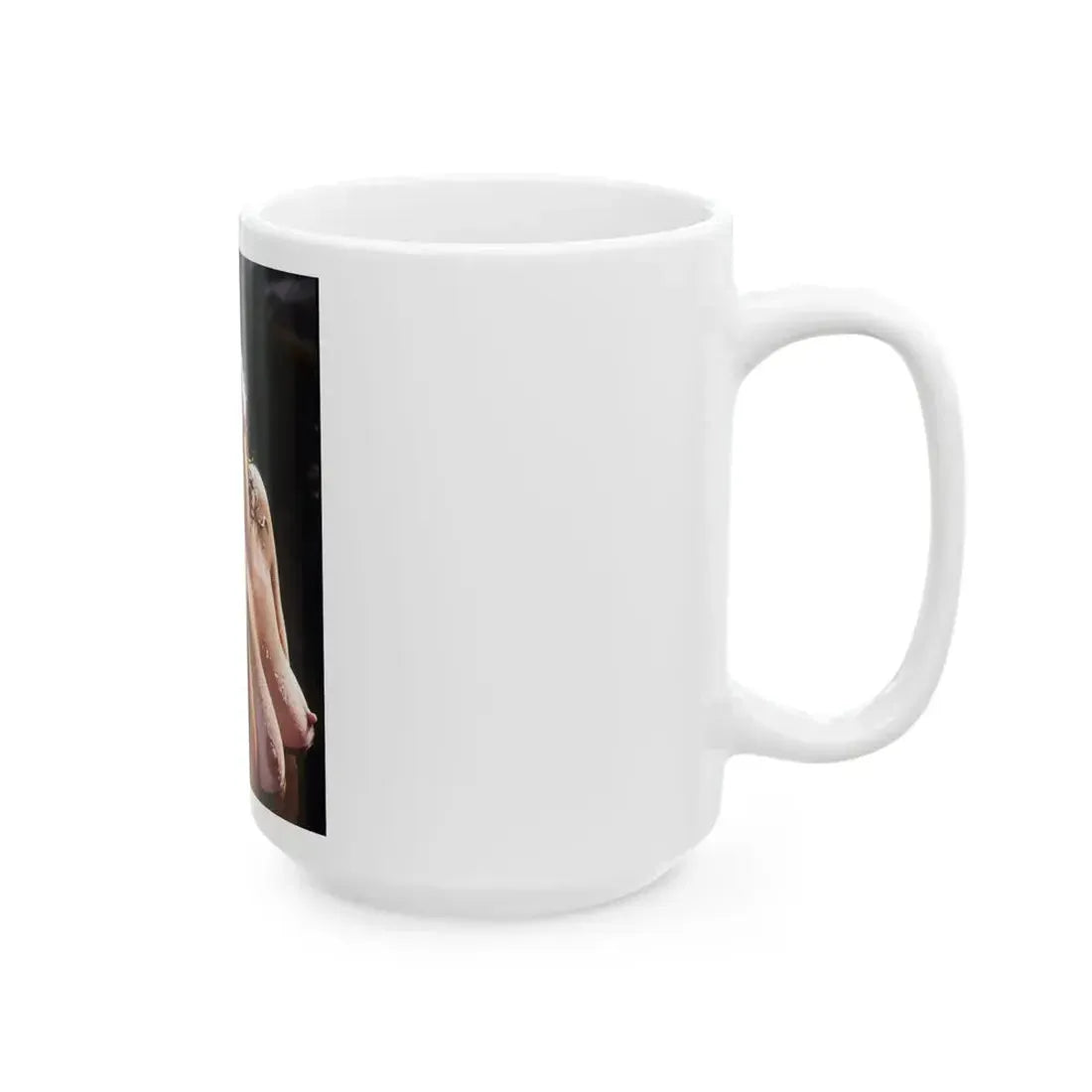Linda Blair #370 - Underwater & Topless (Vintage Female Icon) White Coffee Mug - Go Mug Yourself