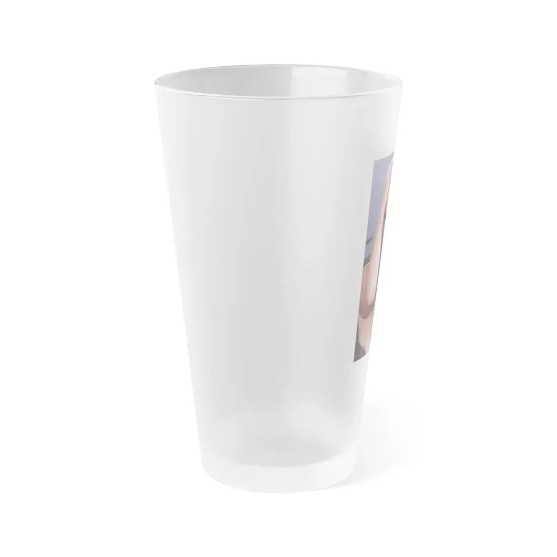 Linda Blair #371 - Underwater & Topless (Vintage Female Icon) Frosted Pint Glass 16oz - Go Mug Yourself