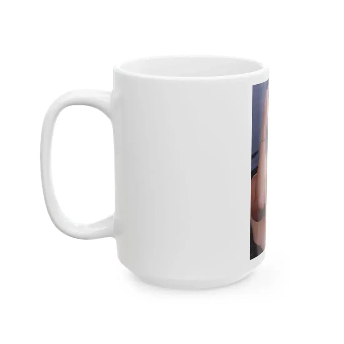 Linda Blair #371 - Underwater & Topless (Vintage Female Icon) White Coffee Mug - Go Mug Yourself