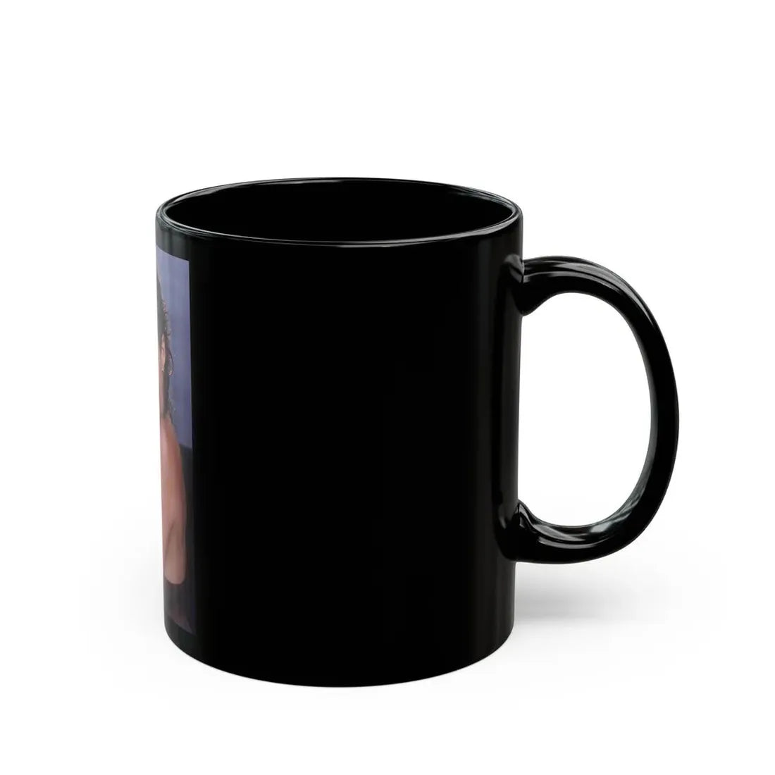 Linda Blair #372 - Underewater & Topless (Vintage Female Icon) Black Coffee Mug - Go Mug Yourself