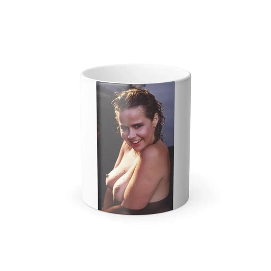 Linda Blair #372 - Underewater & Topless (Vintage Female Icon) Color Changing Mug 11oz 11oz - Go Mug Yourself