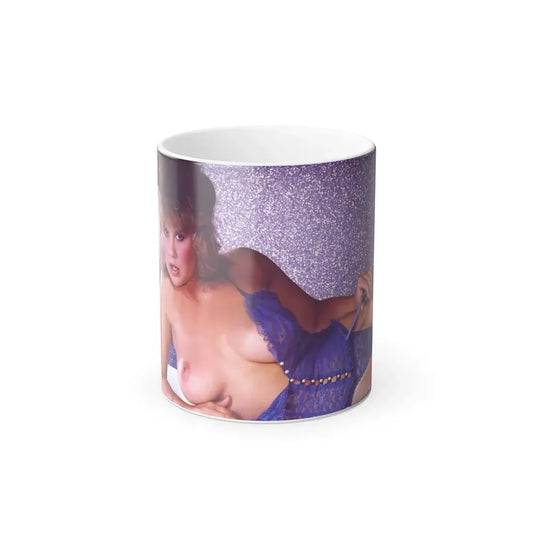 Linda Blair #375 (Vintage Female Icon) Color Changing Coffee Mug 11oz - Go Mug Yourself
