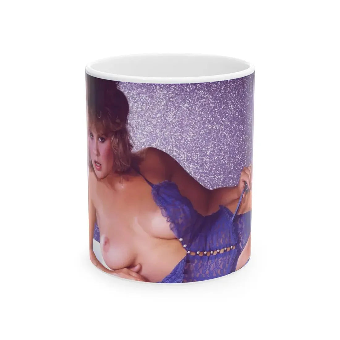 Linda Blair #375 (Vintage Female Icon) White Coffee Mug 11oz - Go Mug Yourself