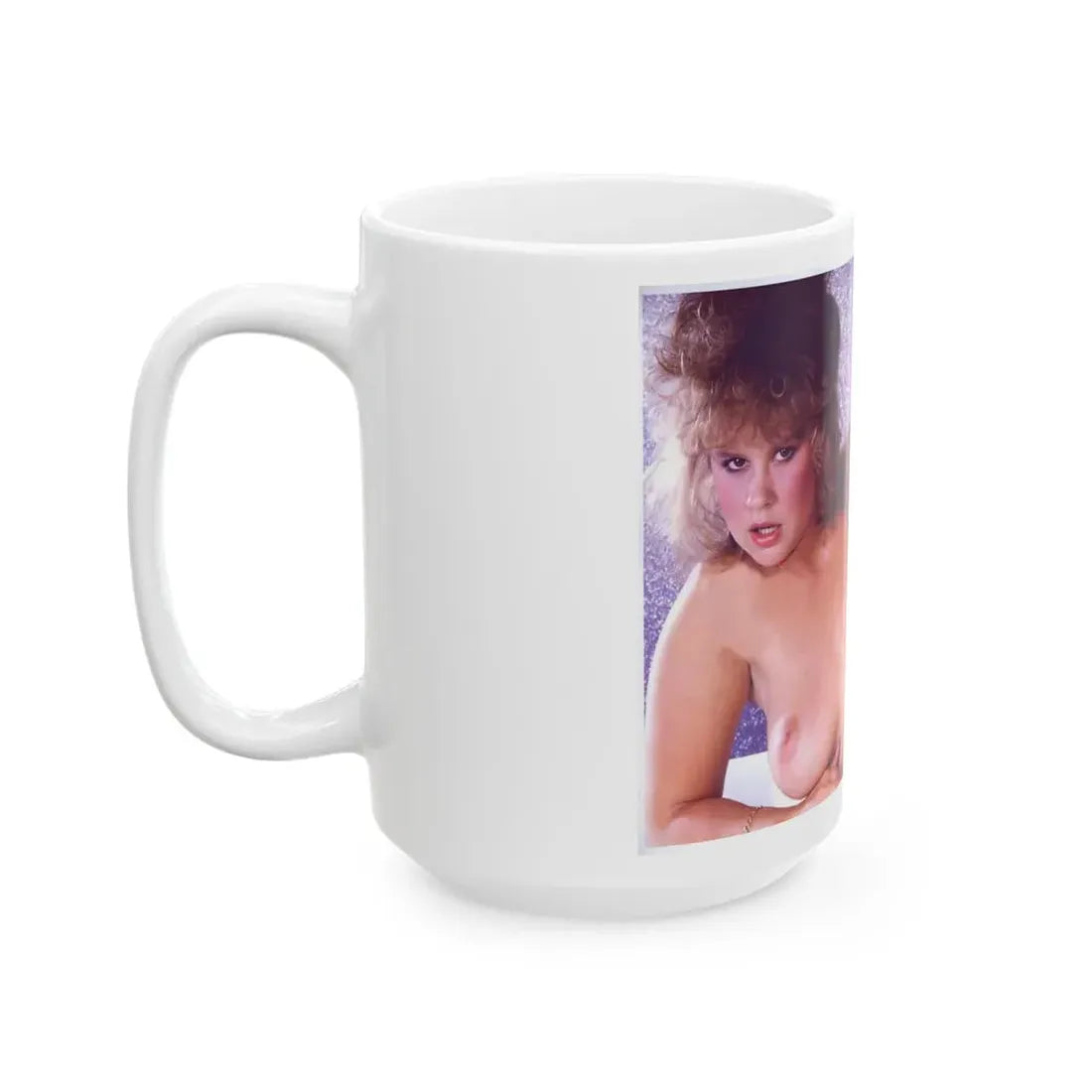 Linda Blair #375 (Vintage Female Icon) White Coffee Mug - Go Mug Yourself