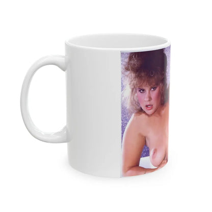 Linda Blair #375 (Vintage Female Icon) White Coffee Mug-Go Mug Yourself