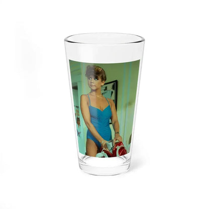 Linda Blair #59 (Vintage Female Icon) Pint Glass 16oz 16oz - Go Mug Yourself