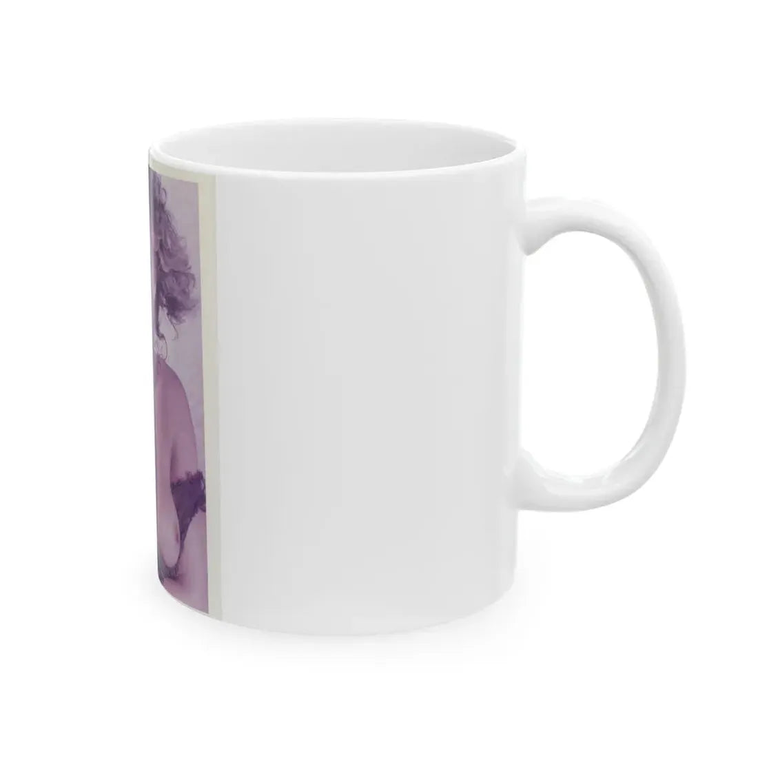 Linda Blair #61 - Topless (Vintage Female Icon) White Coffee Mug - Go Mug Yourself