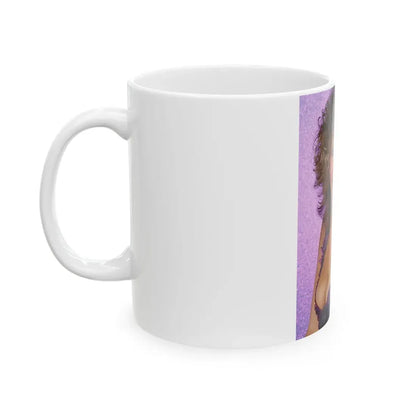 Linda Blair #74 (Vintage Female Icon) White Coffee Mug - Go Mug Yourself