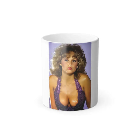 Linda Blair #75 (Vintage Female Icon) Color Changing Coffee Mug 11oz - Go Mug Yourself