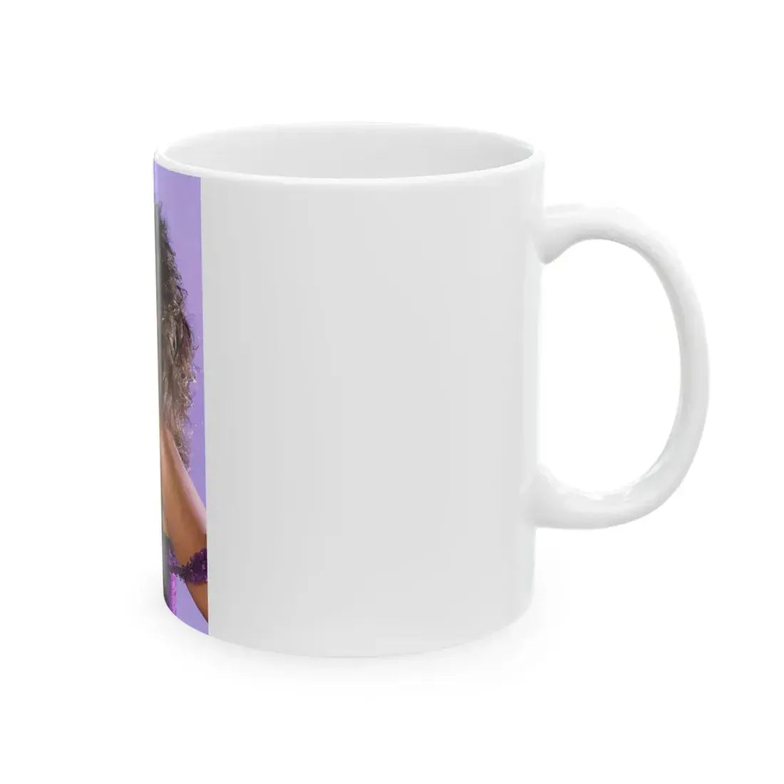 Linda Blair #90 - Partially Topless (Vintage Female Icon) White Coffee Mug - Go Mug Yourself