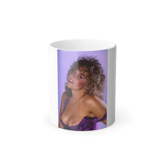 Linda Blair #90 - Partially Topless (Vintage Female Icons) Color Changing Mug 11oz-11oz-Go Mug Yourself