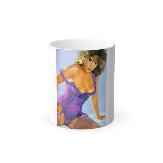 Linda Blair #92 (Vintage Female Icon) Color Changing Coffee Mug 11oz - Go Mug Yourself