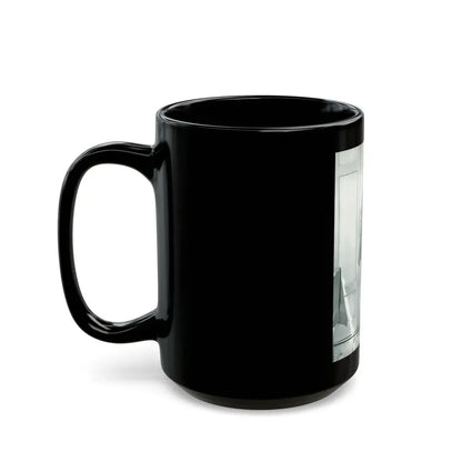 Linda Gaye Scott #01 (Vintage Female Icon) Black Coffee Mug - Go Mug Yourself
