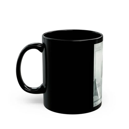 Linda Gaye Scott #01 (Vintage Female Icon) Black Coffee Mug - Go Mug Yourself