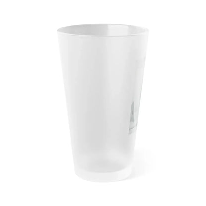 Linda Gaye Scott #01 (Vintage Female Icon) Frosted Pint Glass 16oz - Go Mug Yourself