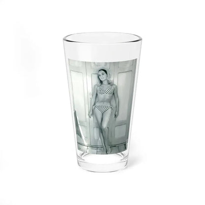 Linda Gaye Scott #01 (Vintage Female Icon) Pint Glass 16oz 16oz - Go Mug Yourself