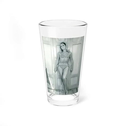 Linda Gaye Scott #01 (Vintage Female Icon) Pint Glass 16oz 16oz - Go Mug Yourself
