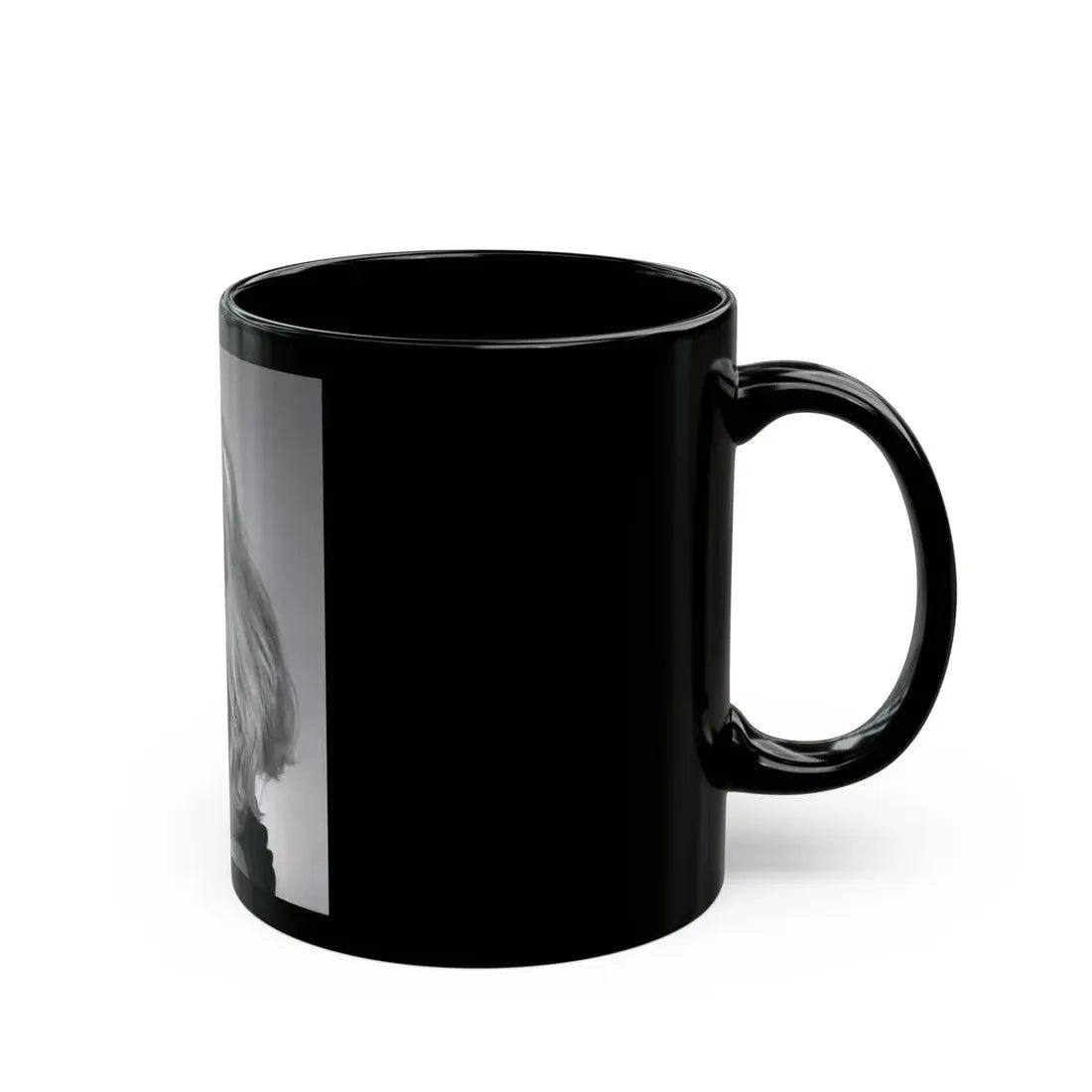 Linda Gaye Scott #02 (Vintage Female Icon) Black Coffee Mug - Go Mug Yourself