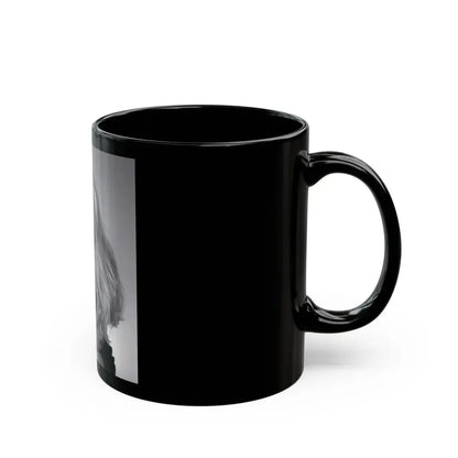 Linda Gaye Scott #02 (Vintage Female Icon) Black Coffee Mug - Go Mug Yourself