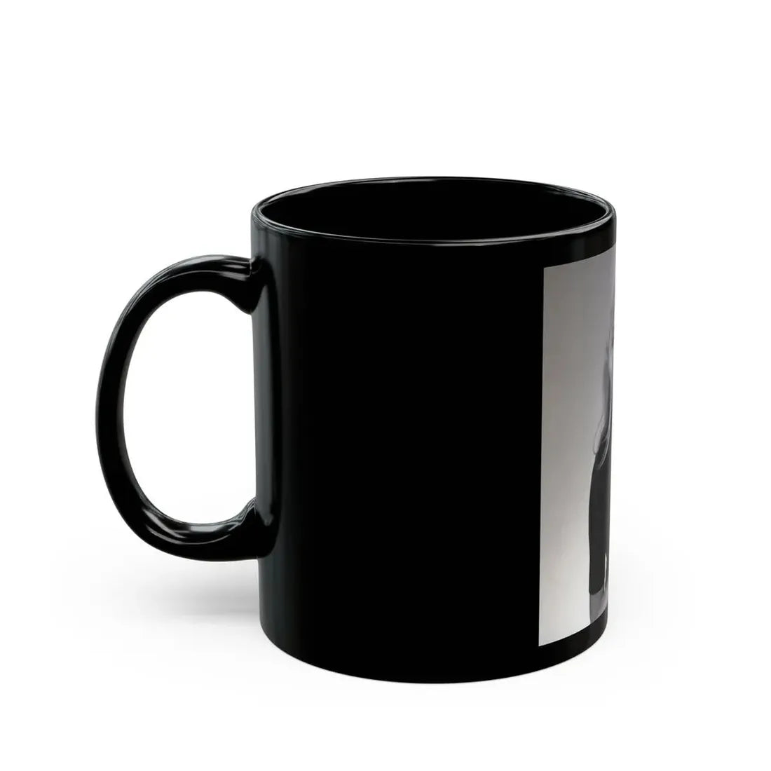 Linda Gaye Scott #02 (Vintage Female Icon) Black Coffee Mug - Go Mug Yourself