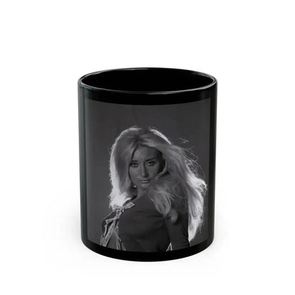 Linda Gaye Scott #03 (Vintage Female Icon) Black Coffee Mug 11oz - Go Mug Yourself
