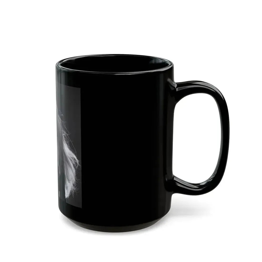 Linda Gaye Scott #03 (Vintage Female Icon) Black Coffee Mug - Go Mug Yourself
